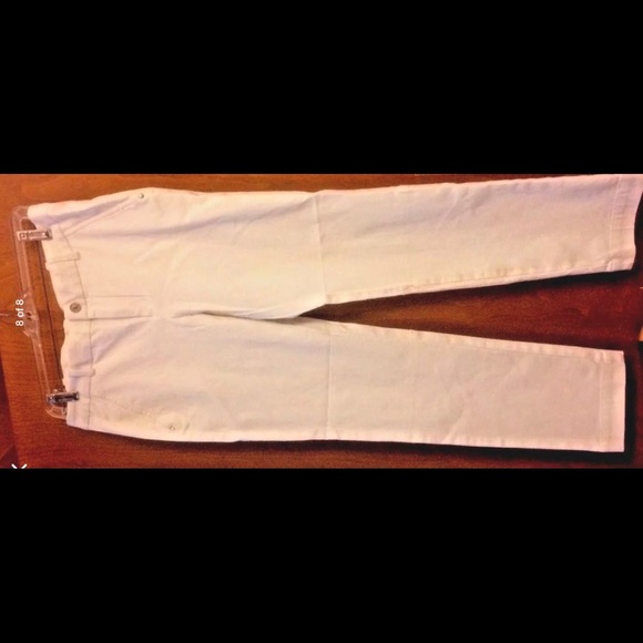 New Ralph Lauren White Pants Sz 4 Tags $145 Cost Cruise Summer - Picture 1 of 16
